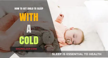 Helping Your Child Sleep Comfortably When Battling a Cold