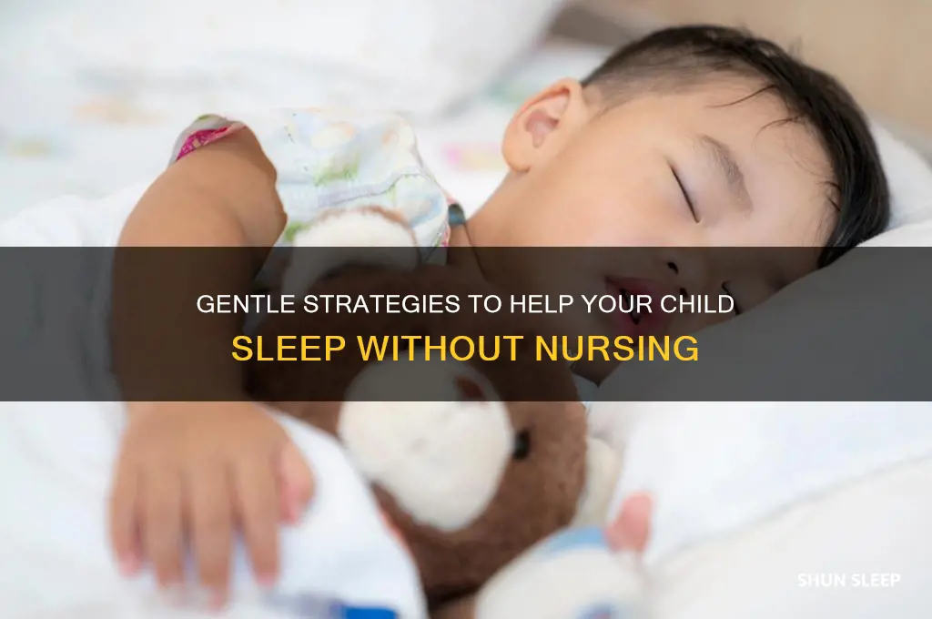 how to get child to sleep without nursing