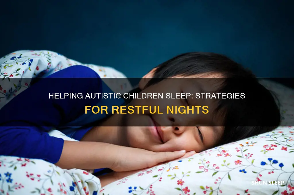 how to get child with autism to sleep