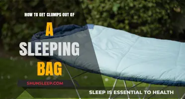 Effective Tips to Remove Clumps and Restore Your Sleeping Bag's Loft