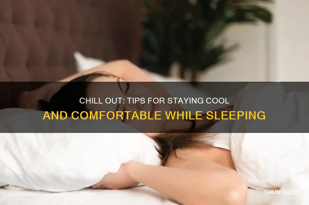 how to get cold while sleeping