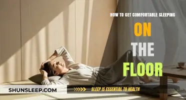 Master Floor Sleeping: Tips for Comfort and Restful Nights