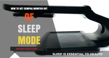 Quick Fix: Waking Your Compaq Monitor from Sleep Mode Easily
