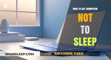 Prevent Your Computer from Sleeping: Easy Tips and Tricks