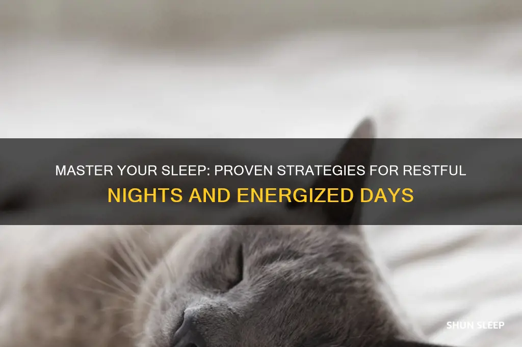 how to get control over sleep