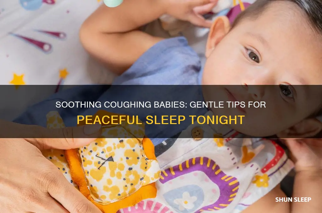 how to get coughing baby to sleep