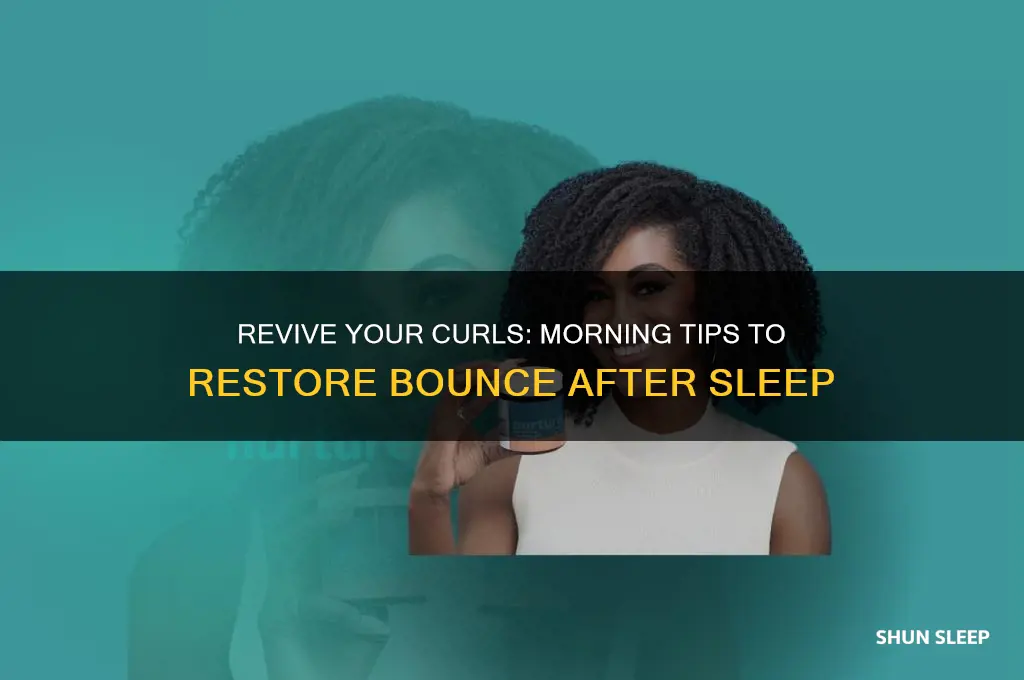 how to get curls back after sleeping