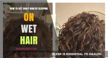 Wake Up to Curls: Sleeping on Wet Hair for Effortless Waves