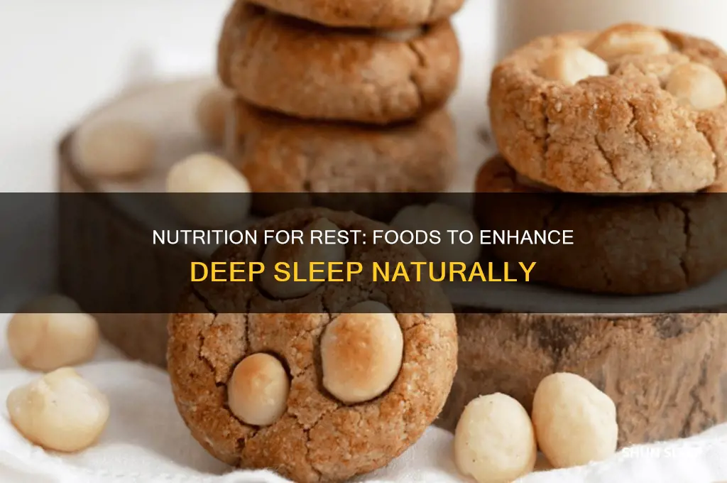 how to get deep sleep foods