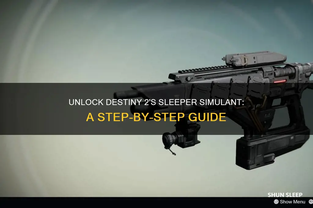 how to get destiny 2 sleeper simulant