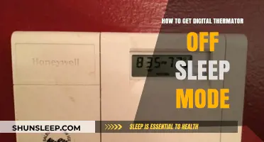 Wake Up Your Digital Thermostat: Quick Fix for Sleep Mode Issues