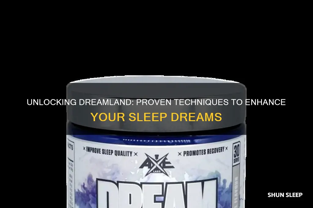 how to get dreams in sleep