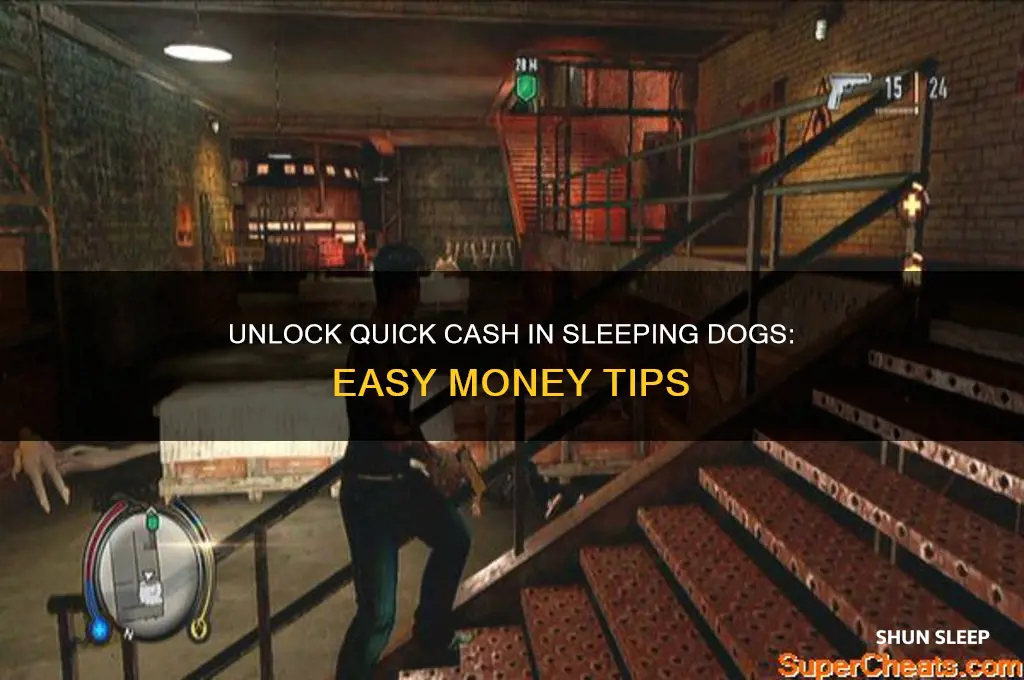 how to get easy money in sleeping dogs