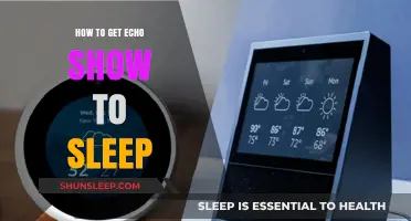 How to Get Your Echo Show to Sleep: Quick and Easy Tips