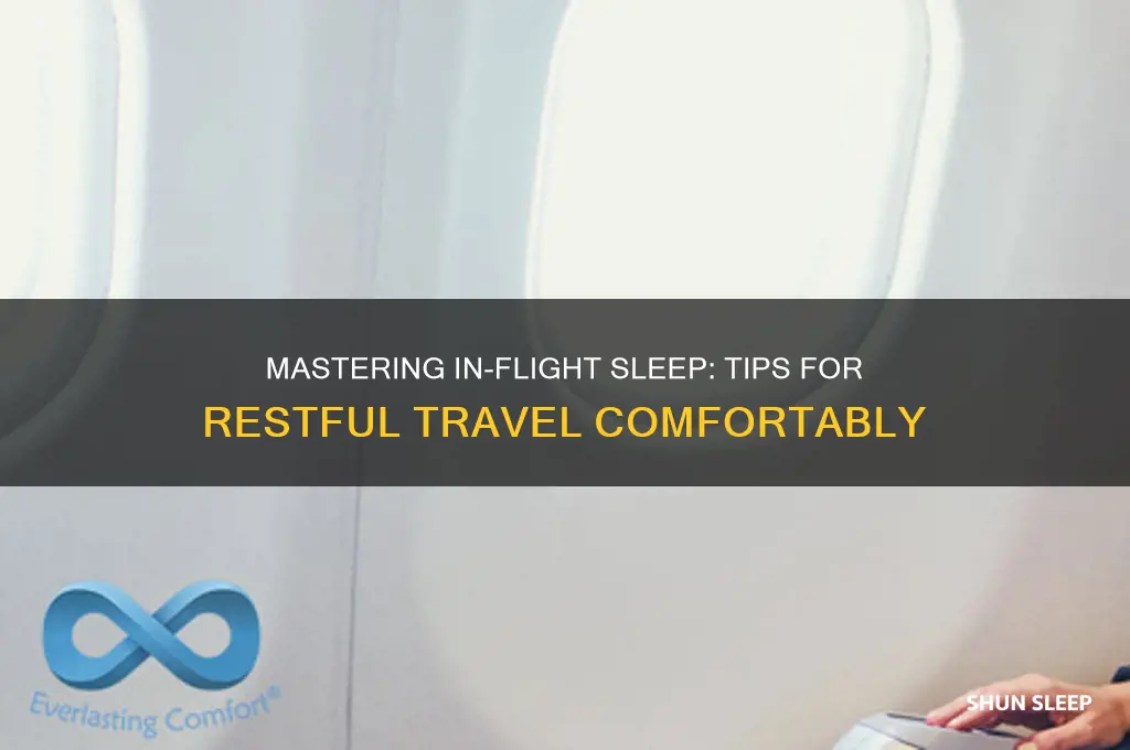 how to get enough sleep during a flight