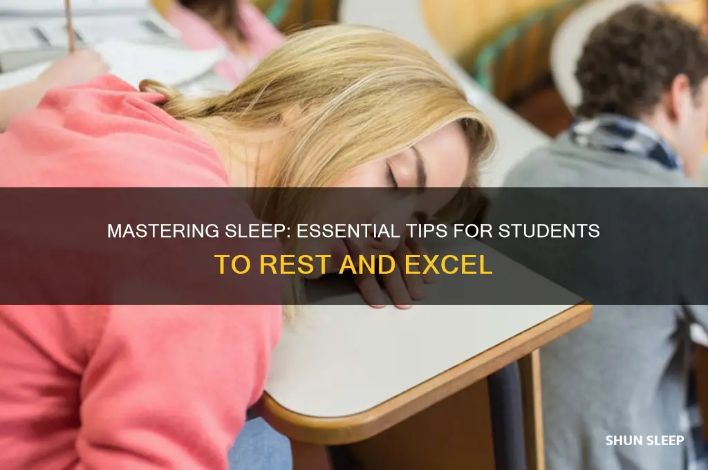 how to get enough sleep edu