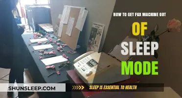 Wake Up Your Fax Machine: Quick Fix for Sleep Mode Issues