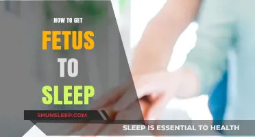 Soothing Strategies: Helping Your Fetus Sleep Peacefully in the Womb