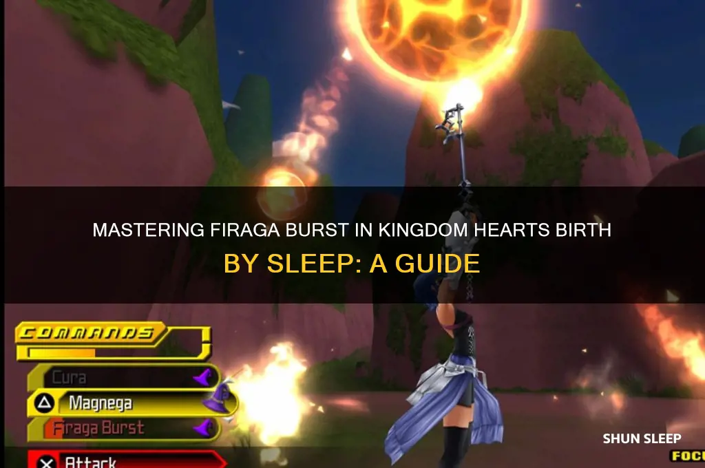 how to get firaga burst birth by sleep