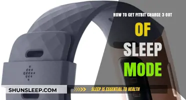 Waking Up Your Fitbit Charge 3: Exiting Sleep Mode Easily