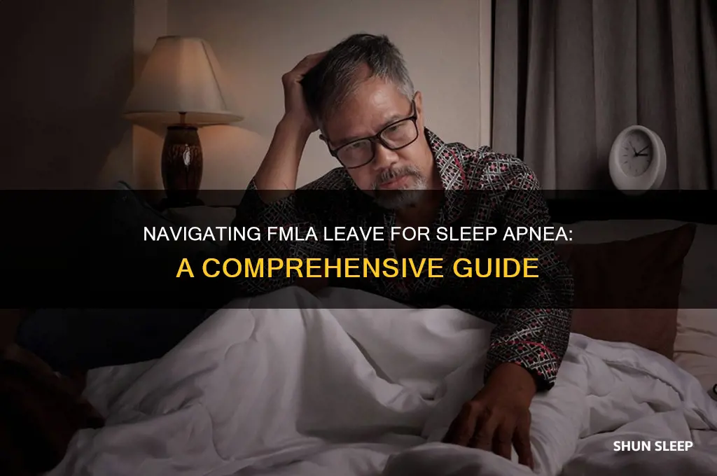 how to get fmla for sleep apnea
