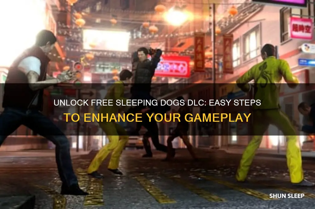 how to get free sleeping dogs dlc