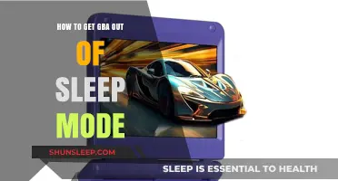 Wake Up Your GBA: Quick Fix to Exit Sleep Mode Easily