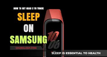 Track Sleep with Gear 2: A Samsung User's Guide