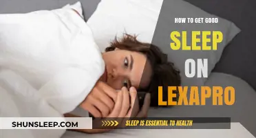 Sleep Better on Lexapro: Tips for Restful Nights and Energy