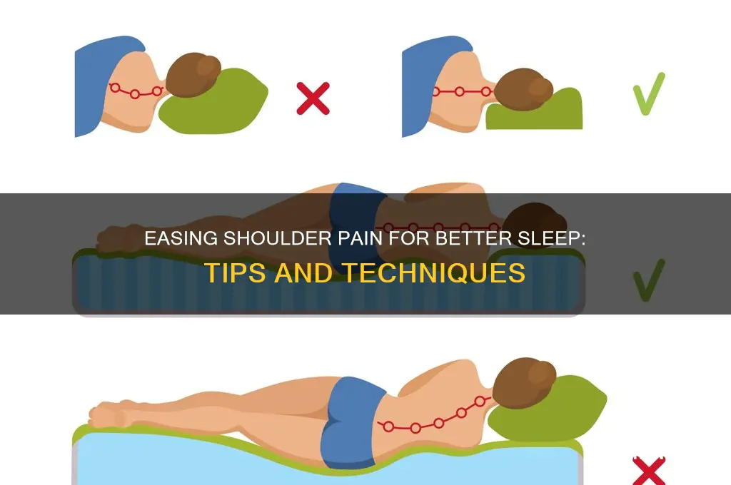 how to get good sleep with bad shoulders