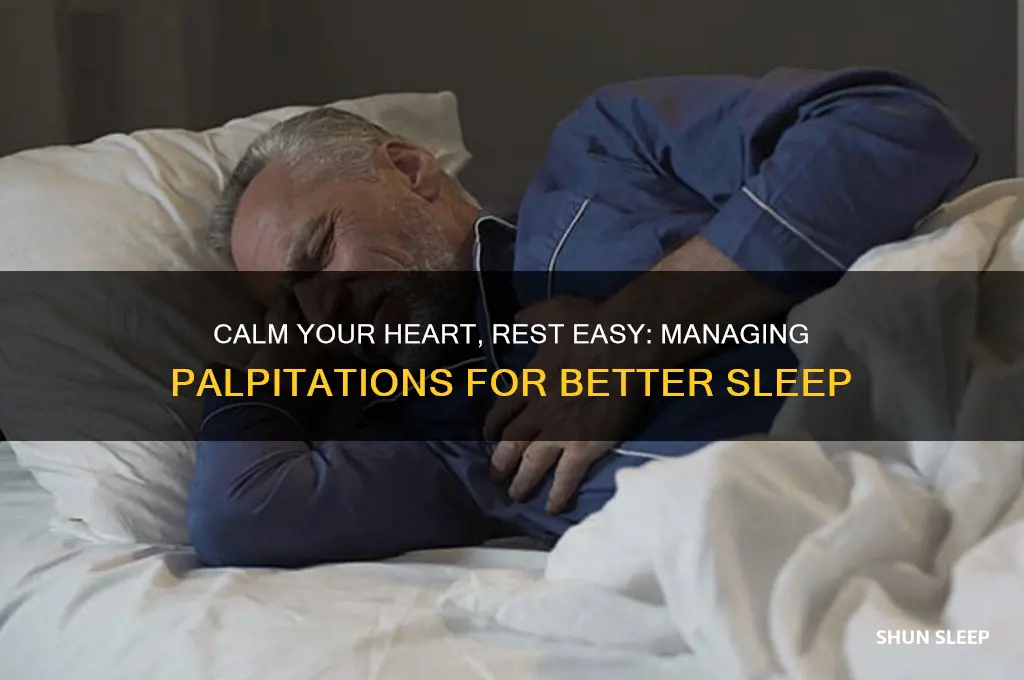 how to get good sleep with palpitaions