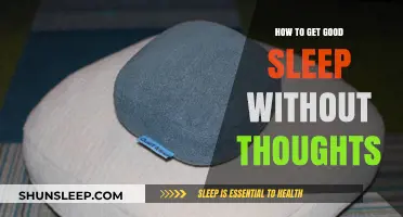 Quiet Your Mind: Effective Strategies for Thought-Free, Restful Sleep