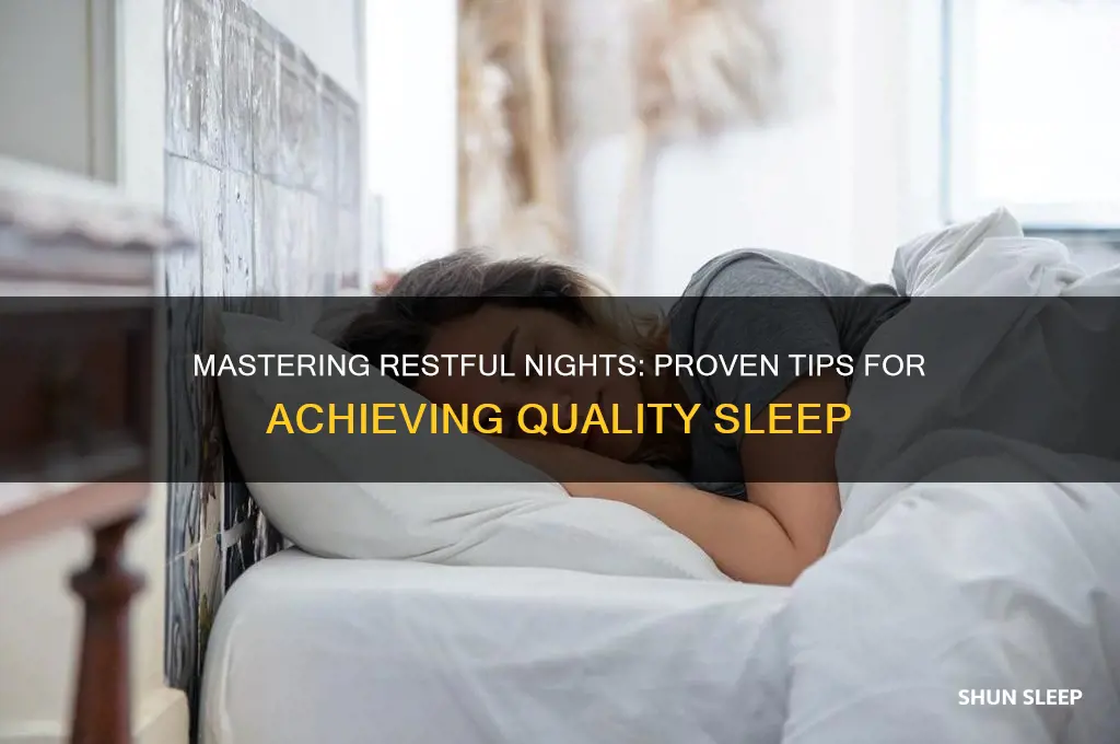 how to get goos sleep