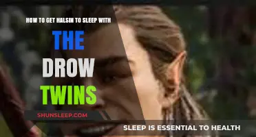 Persuading Halsin to Share Dreams with the Drow Twins