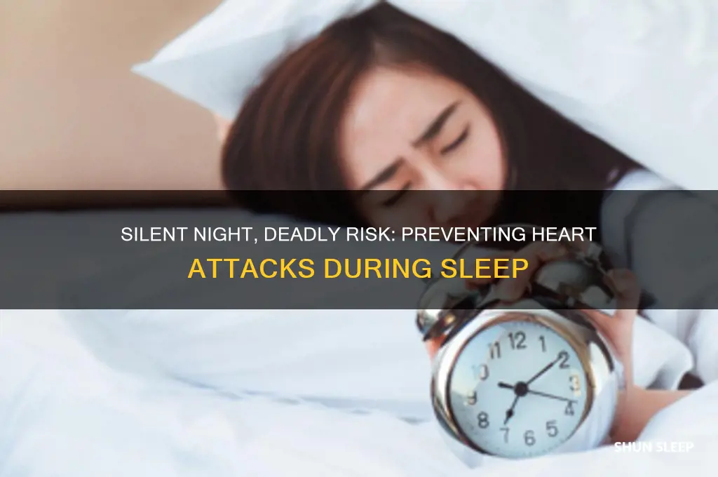 how to get heart attack in sleep