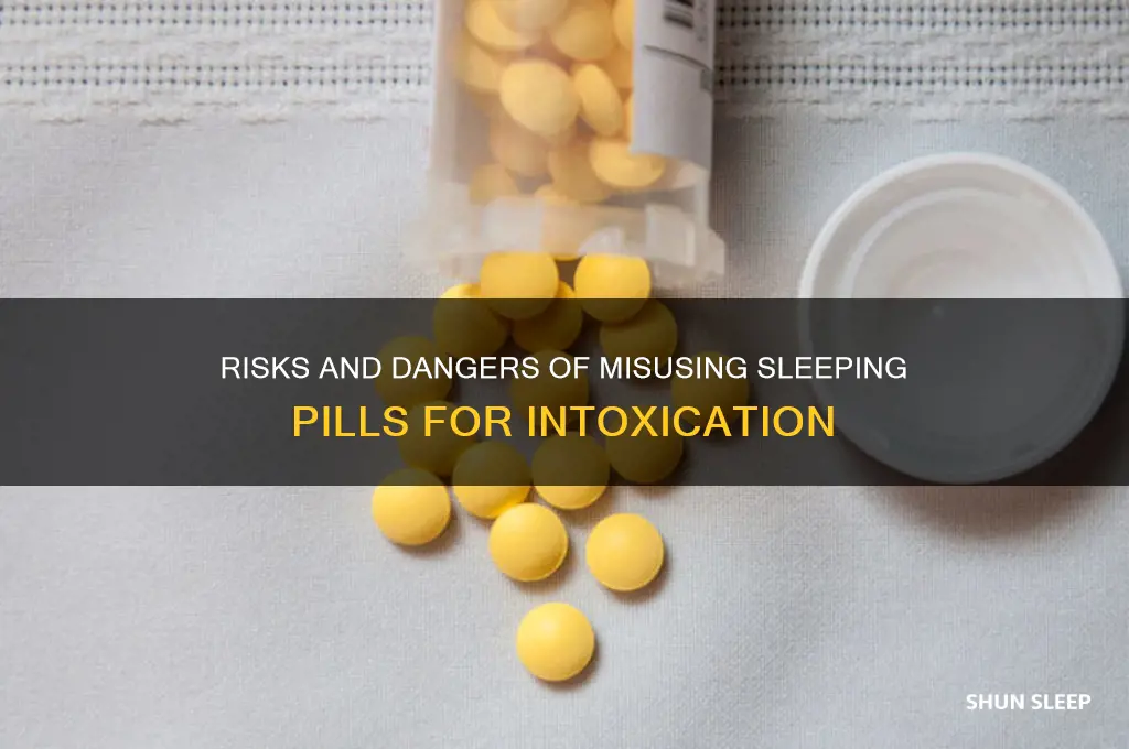 how to get high off sleeping pills