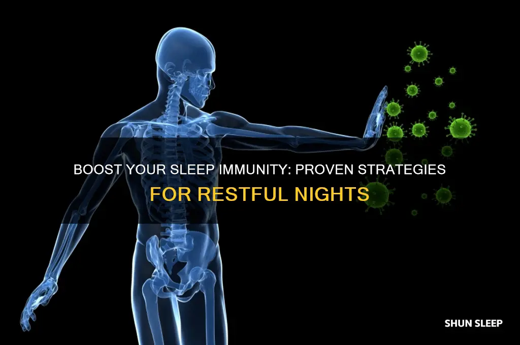 how to get immunity to sleep