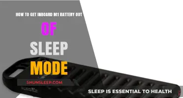 Revive Your Inboard M1 Battery: Quick Steps to Exit Sleep Mode