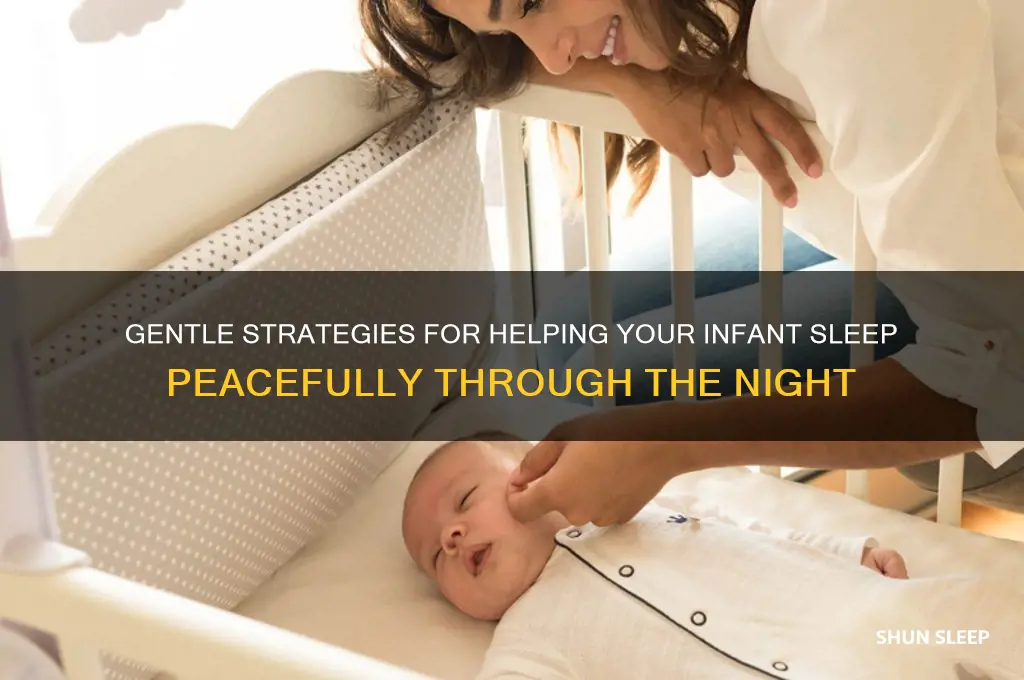 how to get infant ti sleep