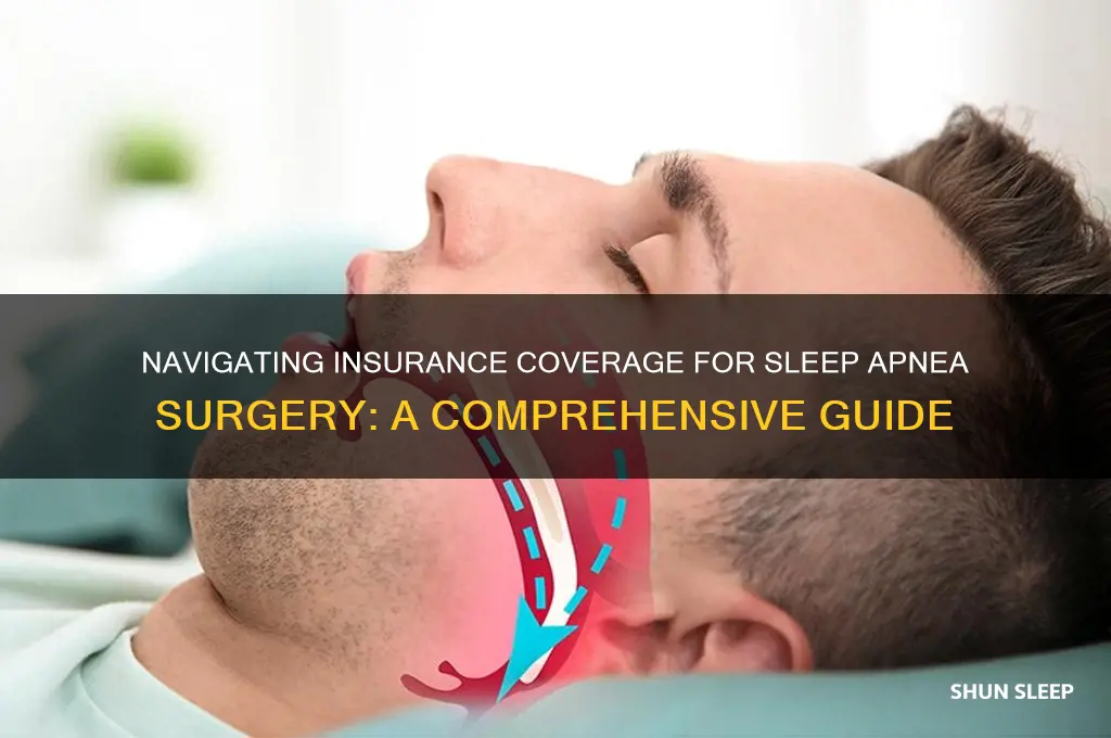 how to get insurance to cover sleep apnea surgery