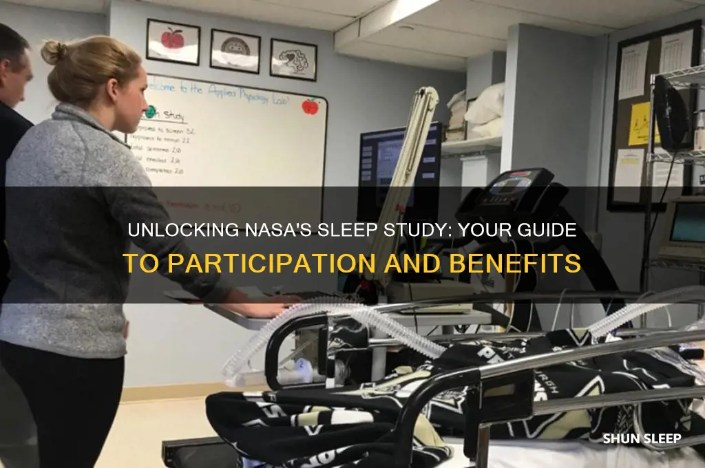 how to get into nasa sleep study