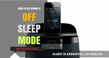 Wake Up Your iPhone 4: Quick Fix for Sleep Mode Issues