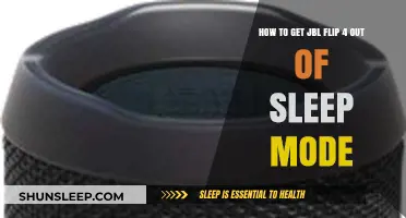 Wake Up Your JBL Flip 4: Exit Sleep Mode Easily