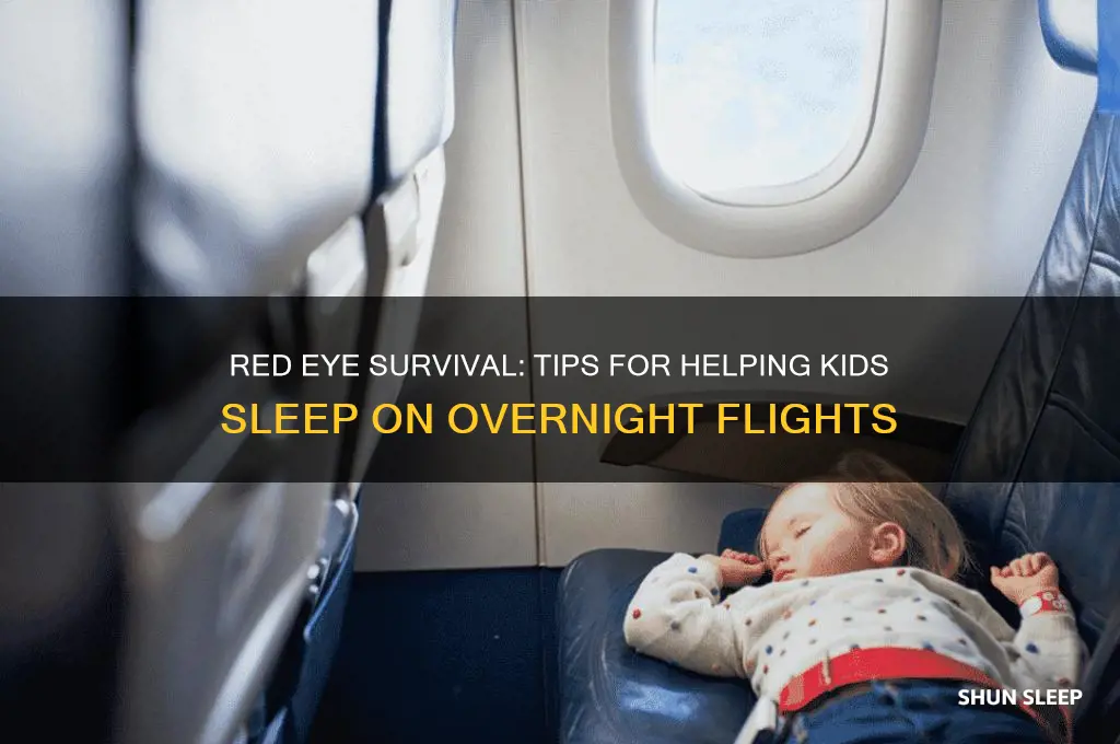 how to get kids to sleep on a red eye