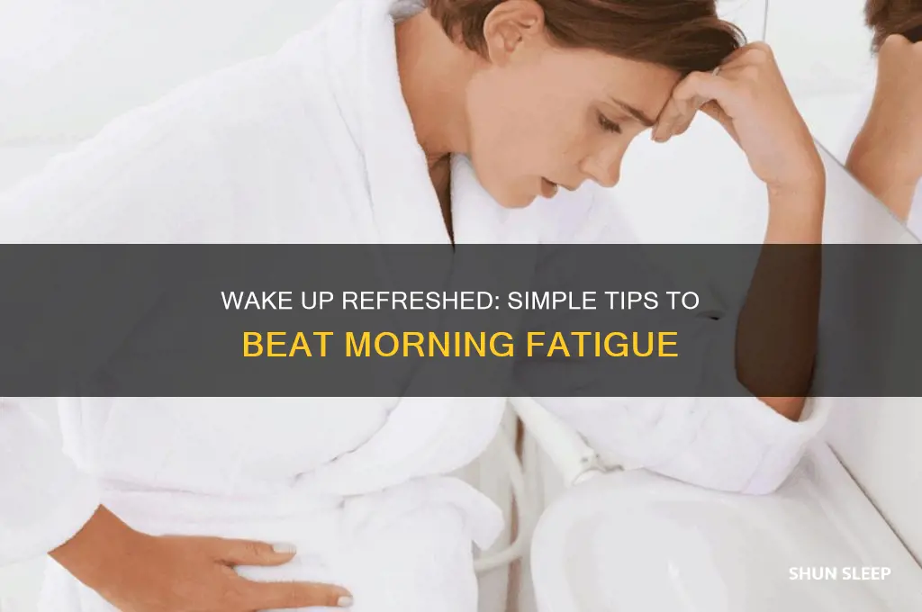 how to get less tired after sleeping