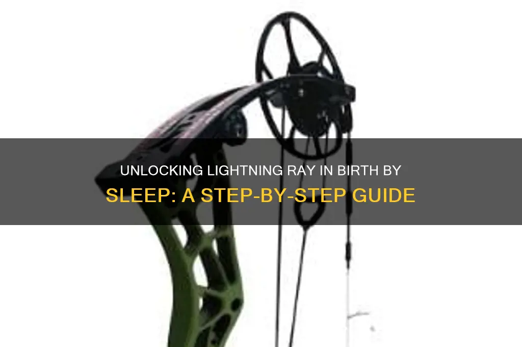 how to get lightning ray in birth by sleep