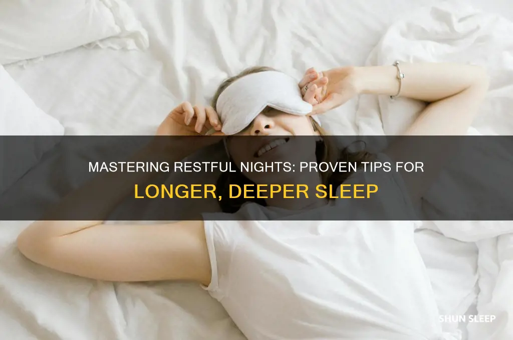 how to get longer sound sleep