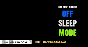 Quick Fix: Waking Your Monitor from Sleep Mode Easily