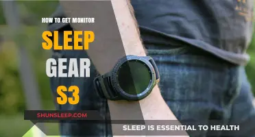 Get Monitor Sleep Gear S3: A Step-by-Step Guide to Setup