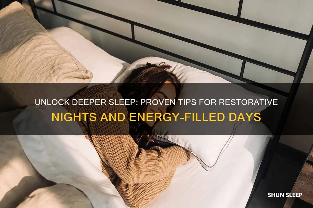 how to get more dee sleep
